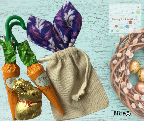 Easter Bunny Ear Bags great for little gifts. BB28