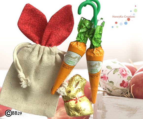 Easter Bunny Ear Bags great for little gifts. BB29