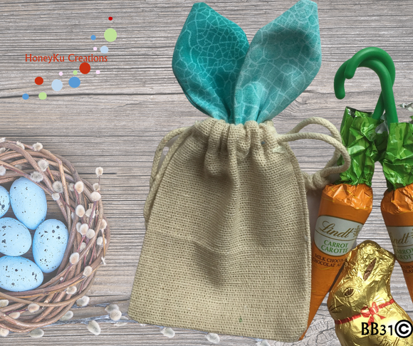 Easter Bunny Ear Bags great for little gifts. BB31