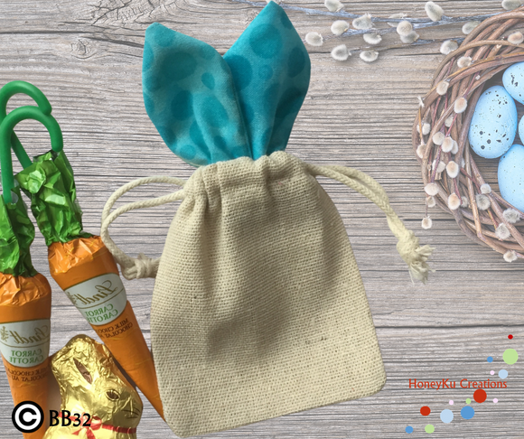 Easter Bunny Ear Bags great for little gifts. BB32