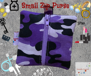 Small Zipper Purse sp89