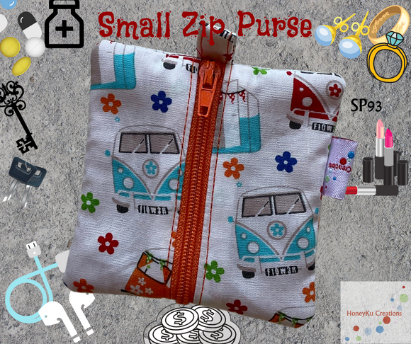 Small Zipper Purse sp93