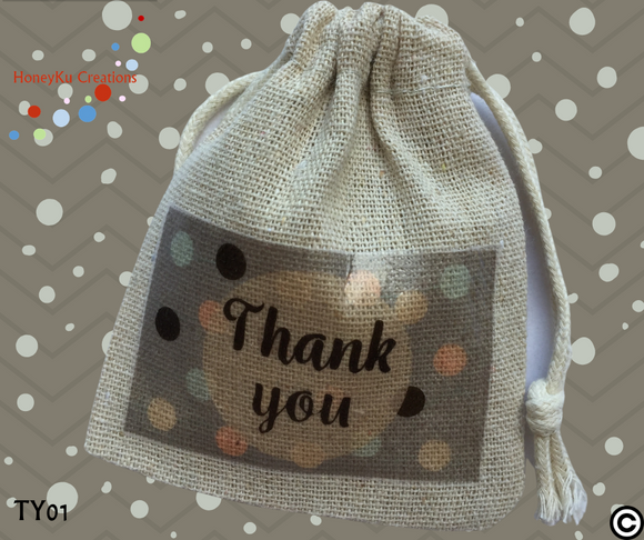 Small THANK YOU gift bag TY01