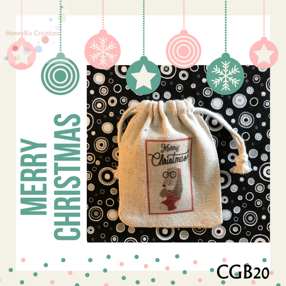 Christmas Gift Bag perfect for on the dinner table Wrapped Gift