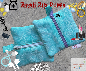 Small Zipper Purse sp83