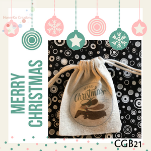 Christmas Gift Bag perfect for on the dinner table Wrapped Gift