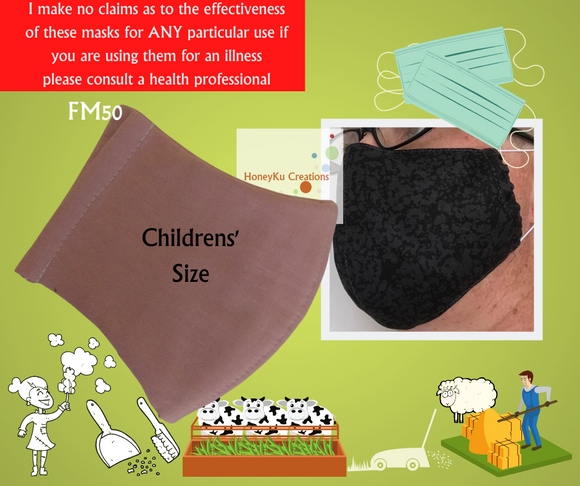 Child Size Dust Face Mask FM50